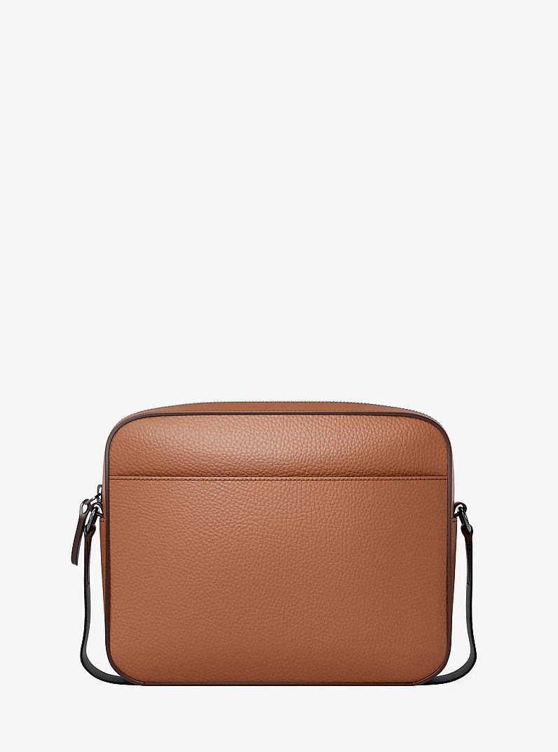 Jet Set Pebbled Leather Crossbody Bag in LUGGAGE | Michael Kors
