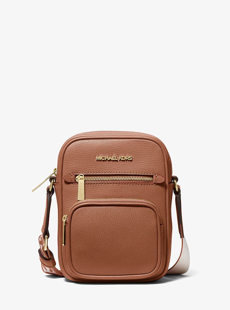 Bandolera Jet Set mediana de piel in LUGGAGE | Michael Kors