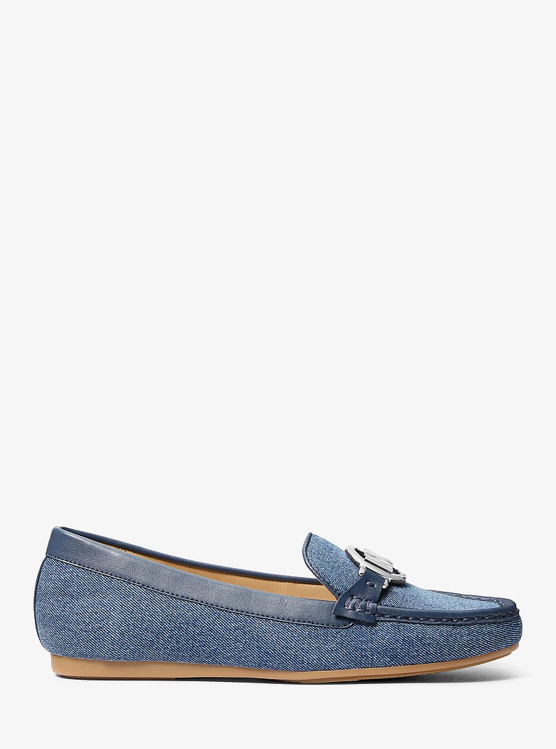Fulton Denim Mocassin in LT VTBLU WSH | Michael Kors