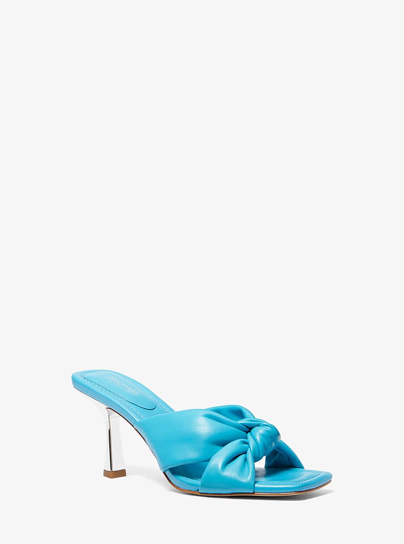 Sandale Elena en cuir in BLEU SANTORIN | Michael Kors