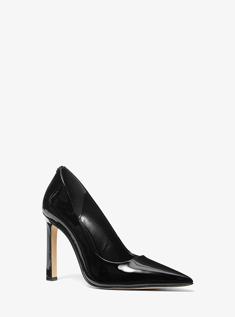 Amara Patent Leather Pump in BLACK | Michael Kors