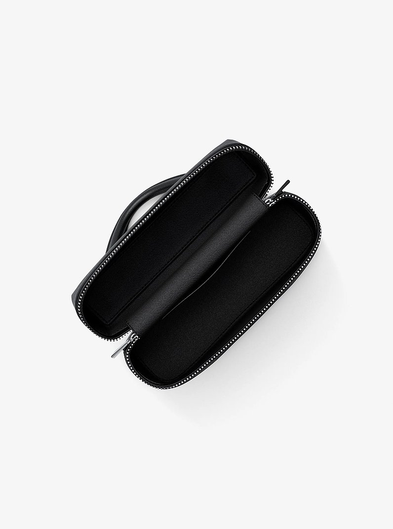 Bandolera Jana de piel extrapeque&ntilde;a in NEGRO | Michael Kors