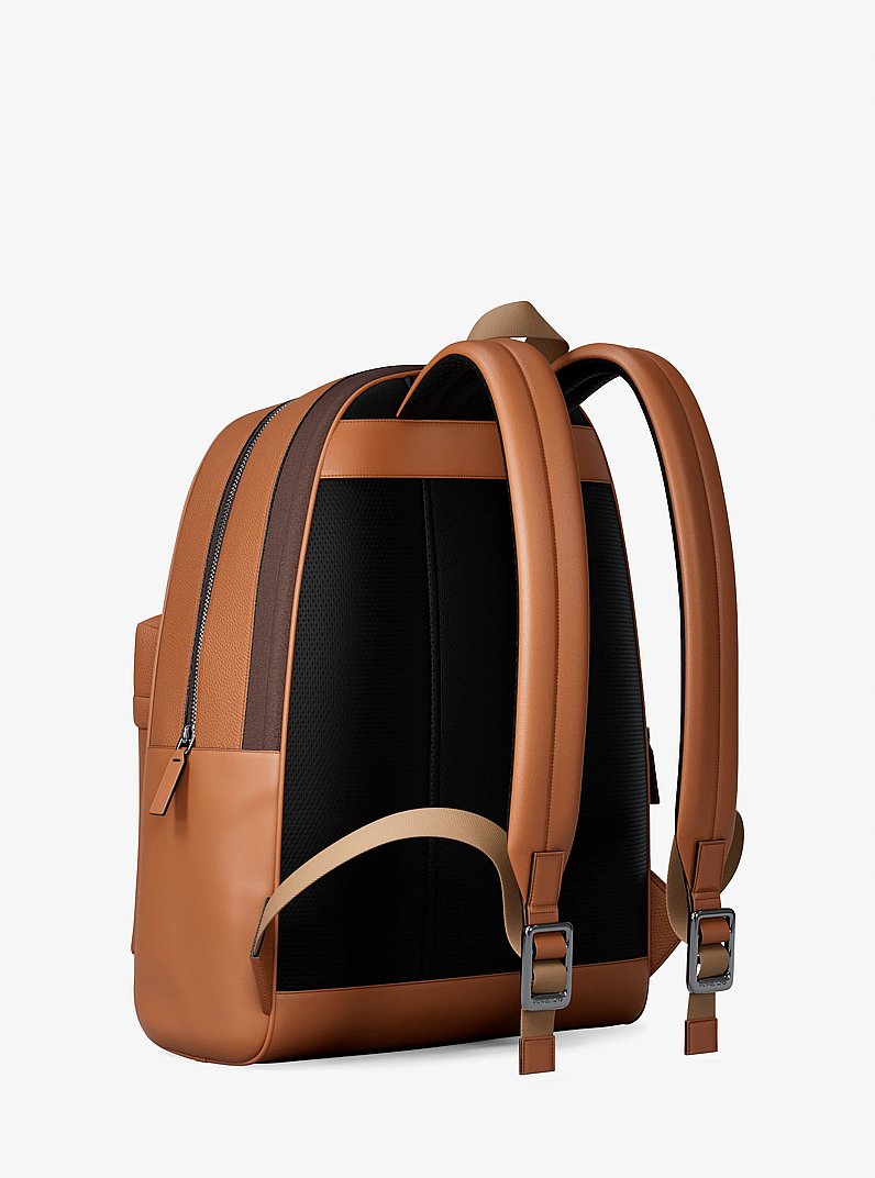 Pacey Leather Backpack in LUGGAGE | Michael Kors
