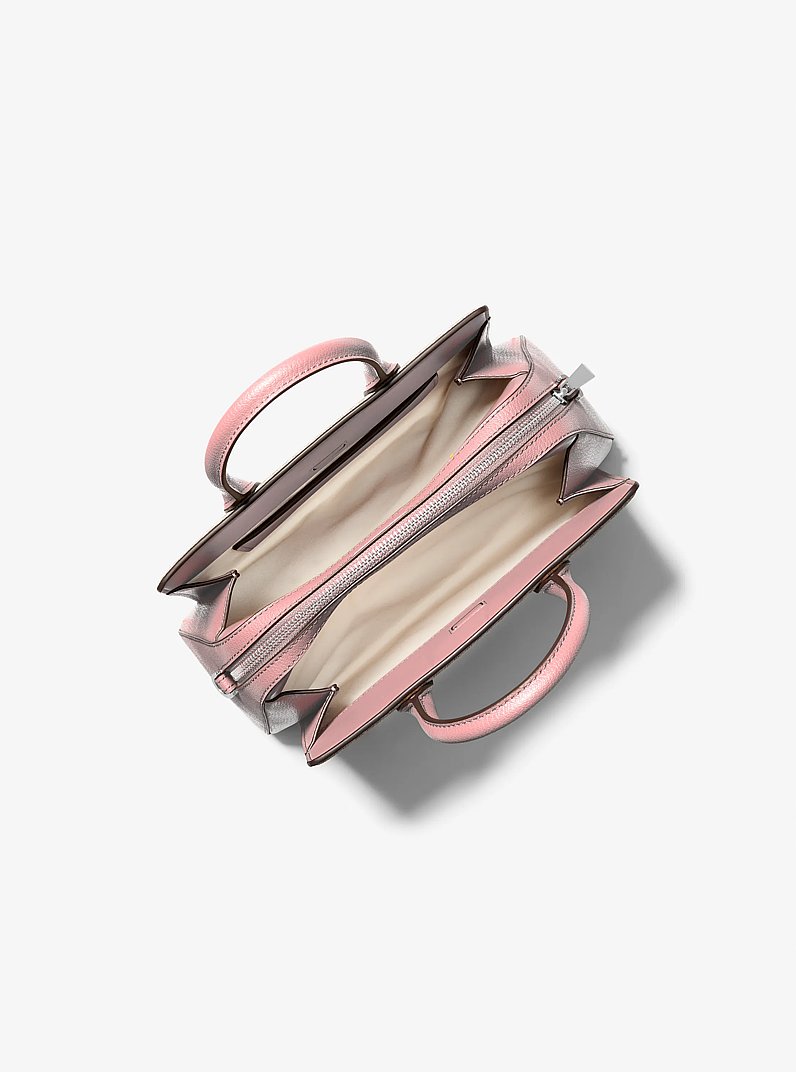 Henkeltasche Laila Small aus Leder in RAUCHROSA | Michael Kors
