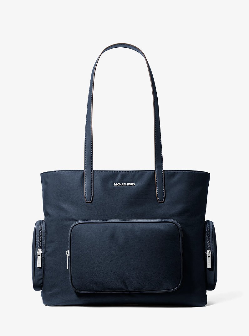 Grand sac fourre-tout Khai en nylon in BLEU MARINE | Michael Kors