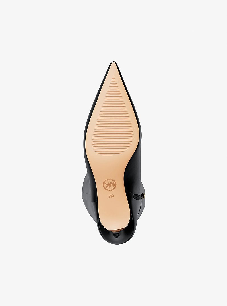 Nalia Kitten-Heel Boot in BLACK | Michael Kors