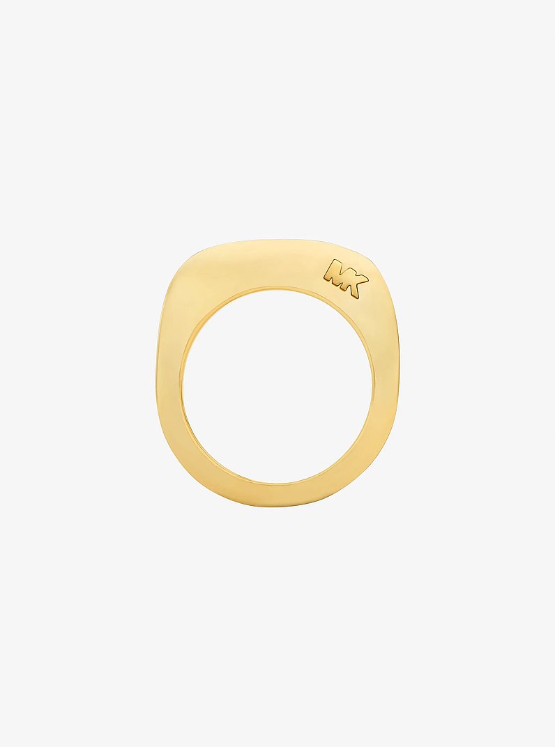 Square Ring in GOLD | Michael Kors