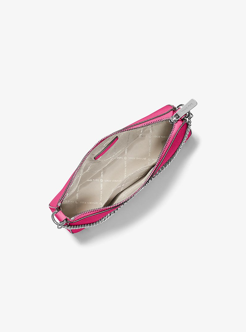 Jet Set Medium Saffiano Leather Crossbody Bag in DRAGONFRUIT | Michael Kors