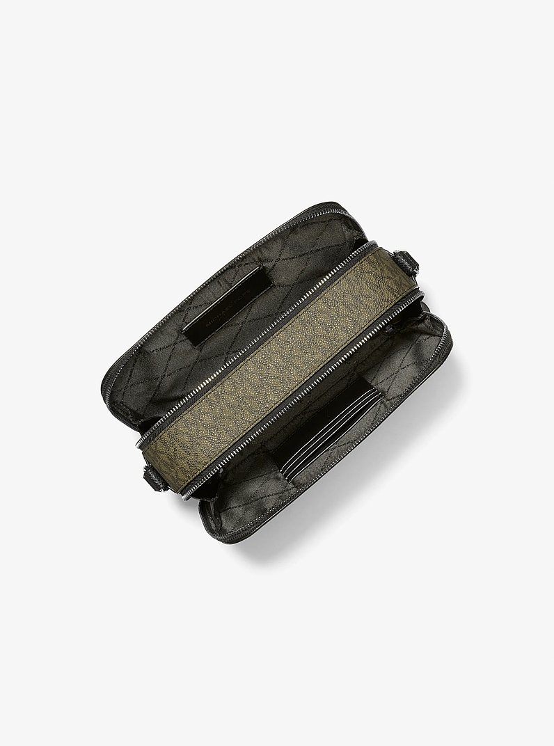 Bandolera Hudson con logotipo exclusivo in OLIVA | Michael Kors