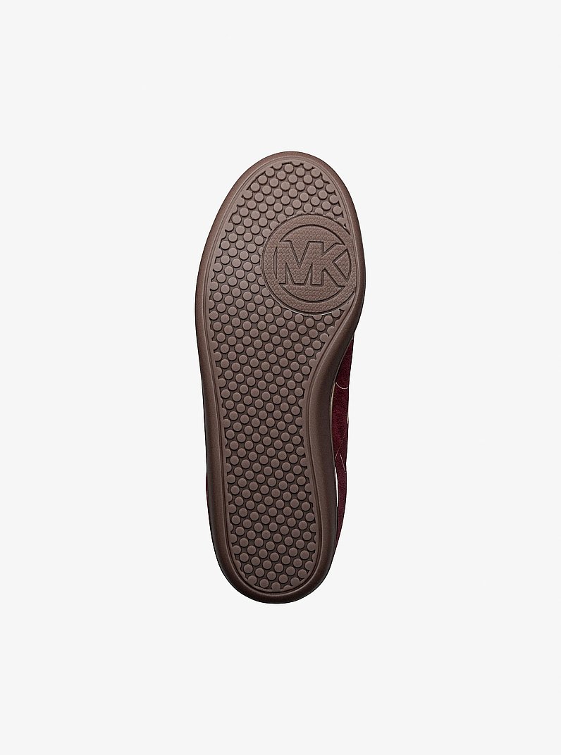Benny Sneaker in MAROON | Michael Kors