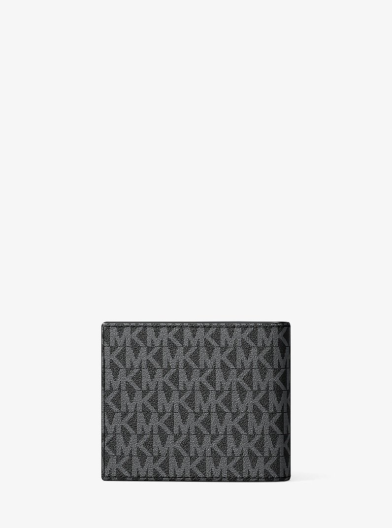 Cooper Signature Logo Billfold Wallet in STEEL GREY | Michael Kors