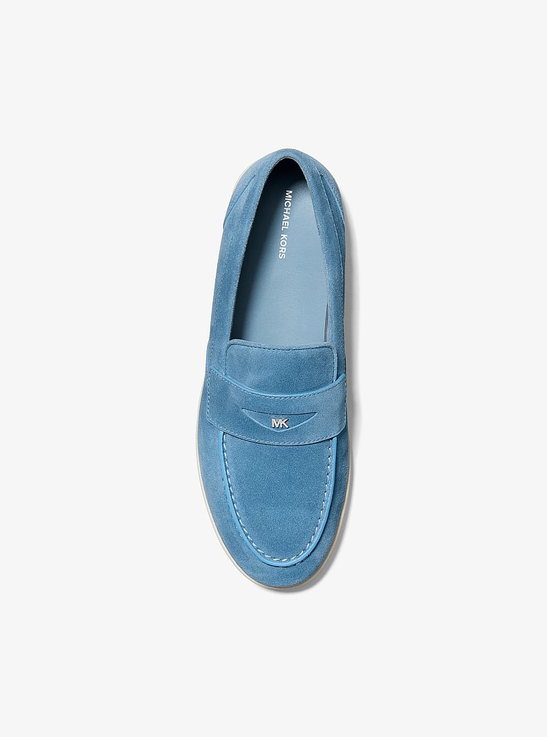 Wesley Suede Loafer in CHAMBRAY | Michael Kors