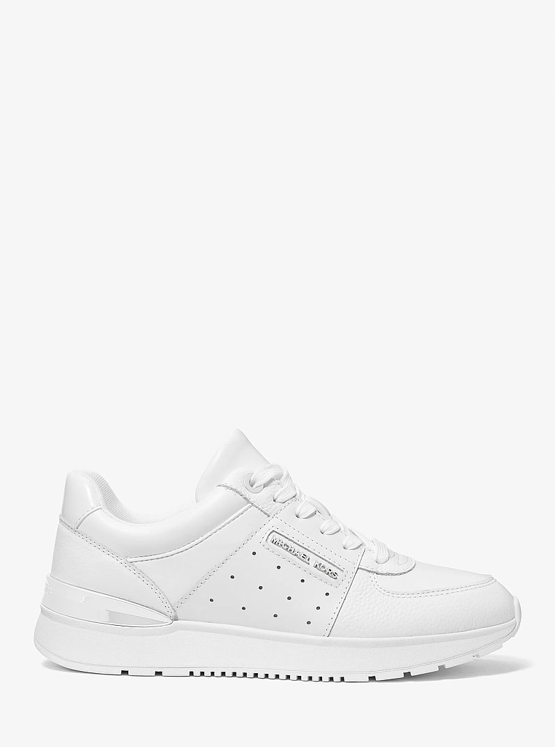 Artis Leather Trainer in OPTIC WHITE | Michael Kors