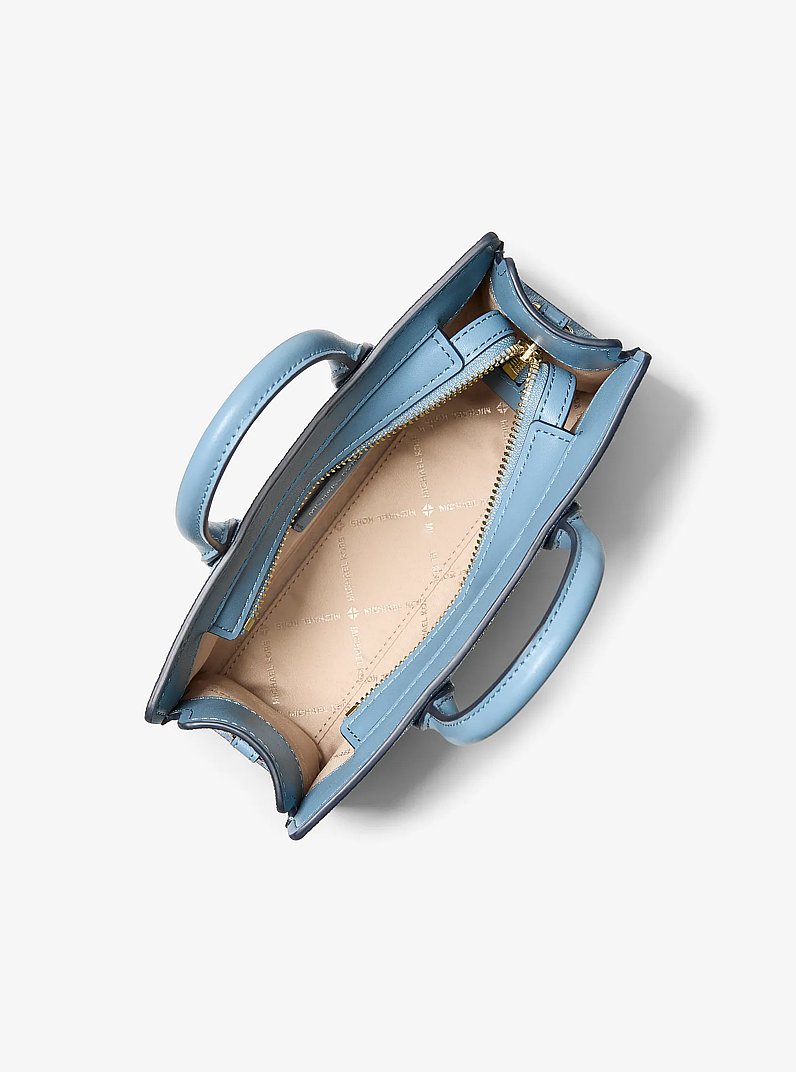 Bandolera Scarlett extrapeque&ntilde;a con logotipo exclusivo in CHAMBRAY | Michael Kors