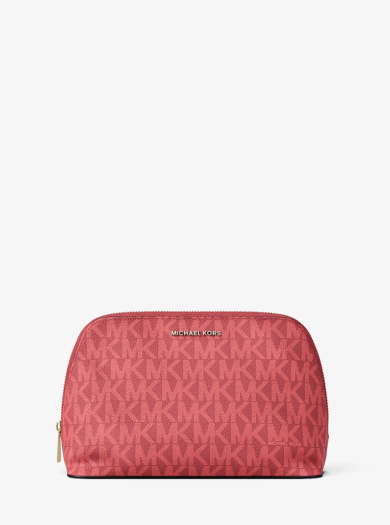 Jet Set Small Signature Logo Travel Kit in LT BRY SBT | Michael Kors