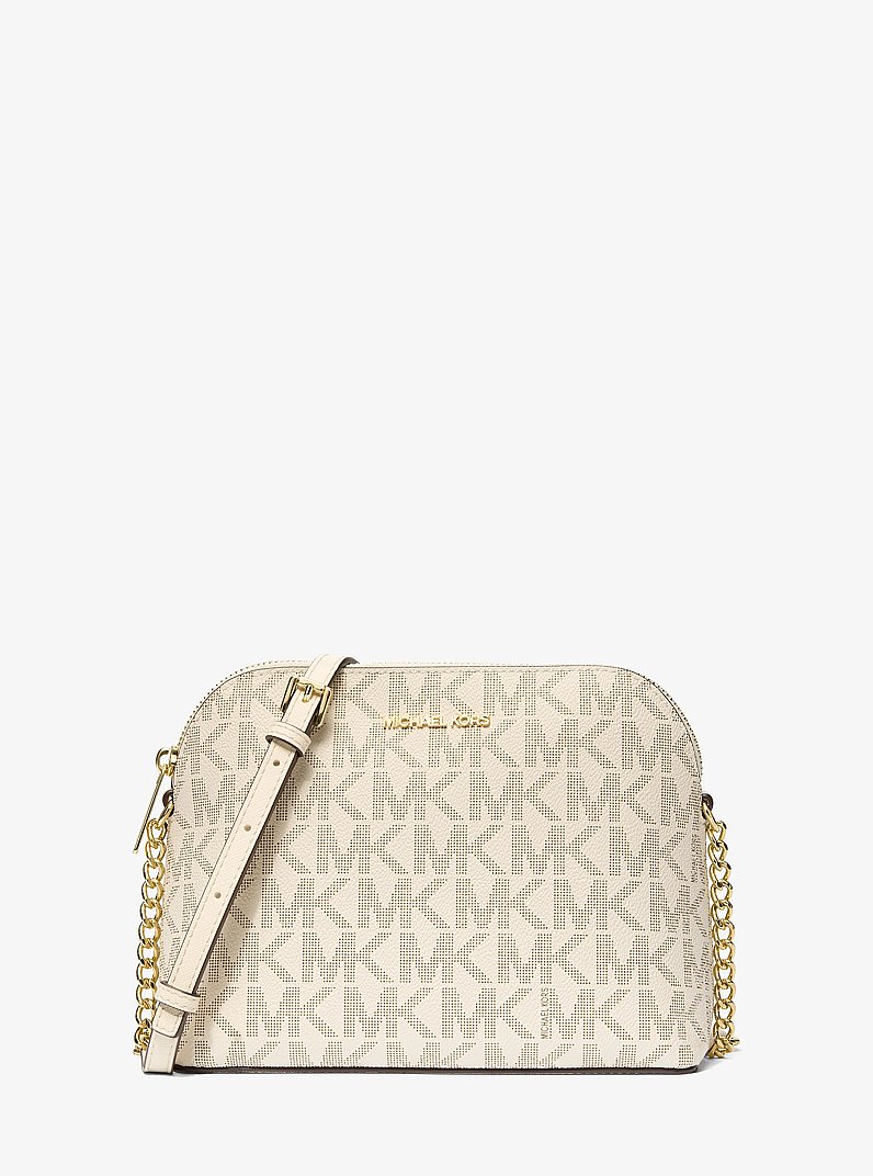 Umh&auml;ngetasche Cindy mit Signature-Logomuster in HL CREMEW MULTI | Michael Kors