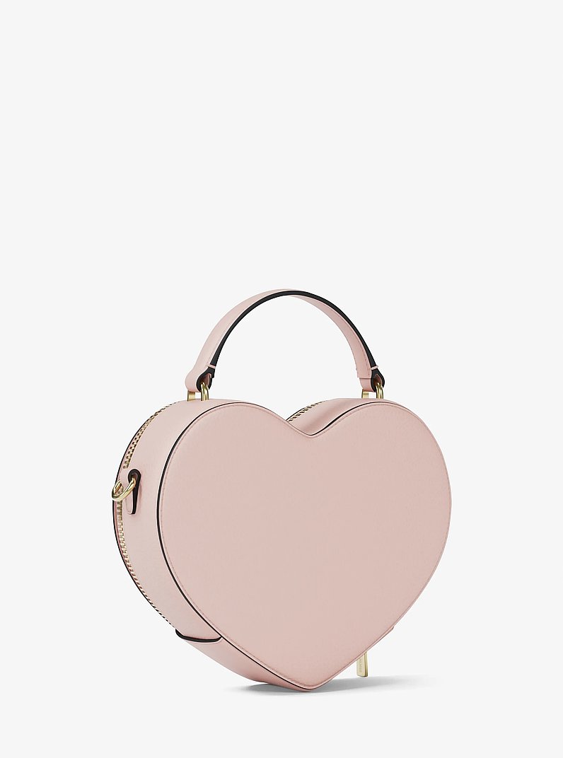 Jet Set Small Heart Crossbody Bag in POWDER BLUSH | Michael Kors