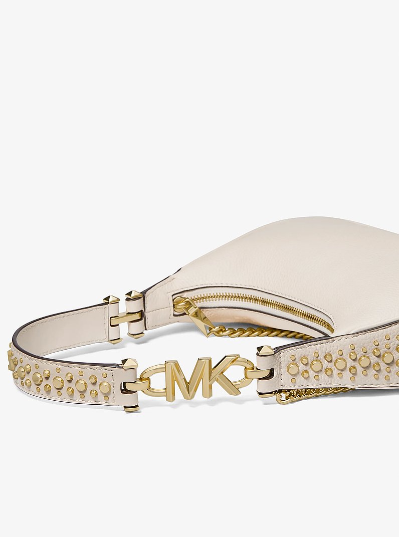 Piper Small Pebbled Leather Shoulder Bag