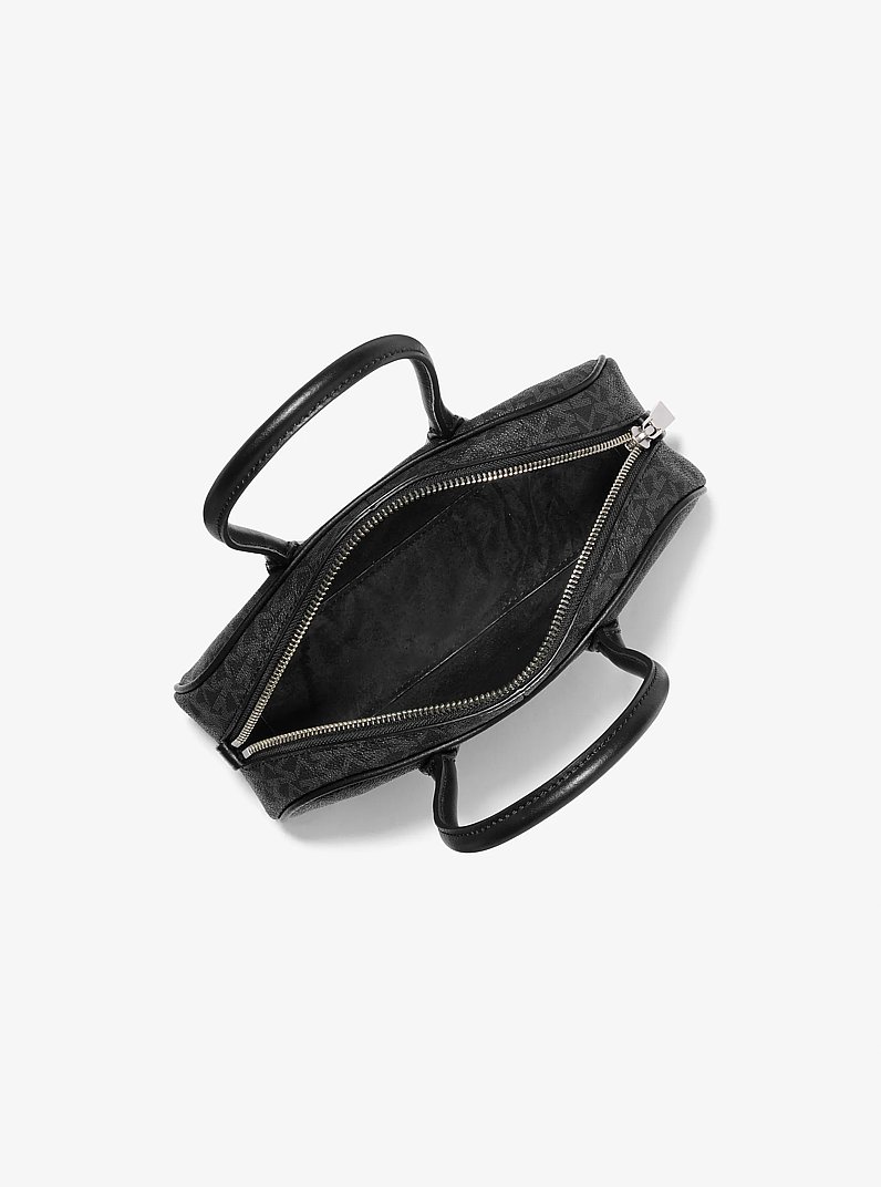Lulu Small Signature Logo Satchel