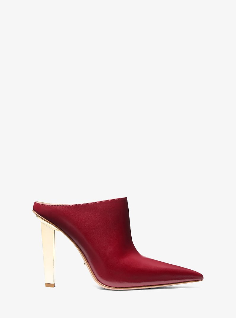 Escarpin mule Halle en cuir