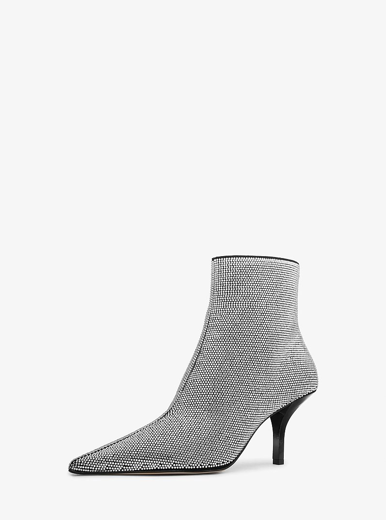 Selina Embellished Boot in BLACK | Michael Kors