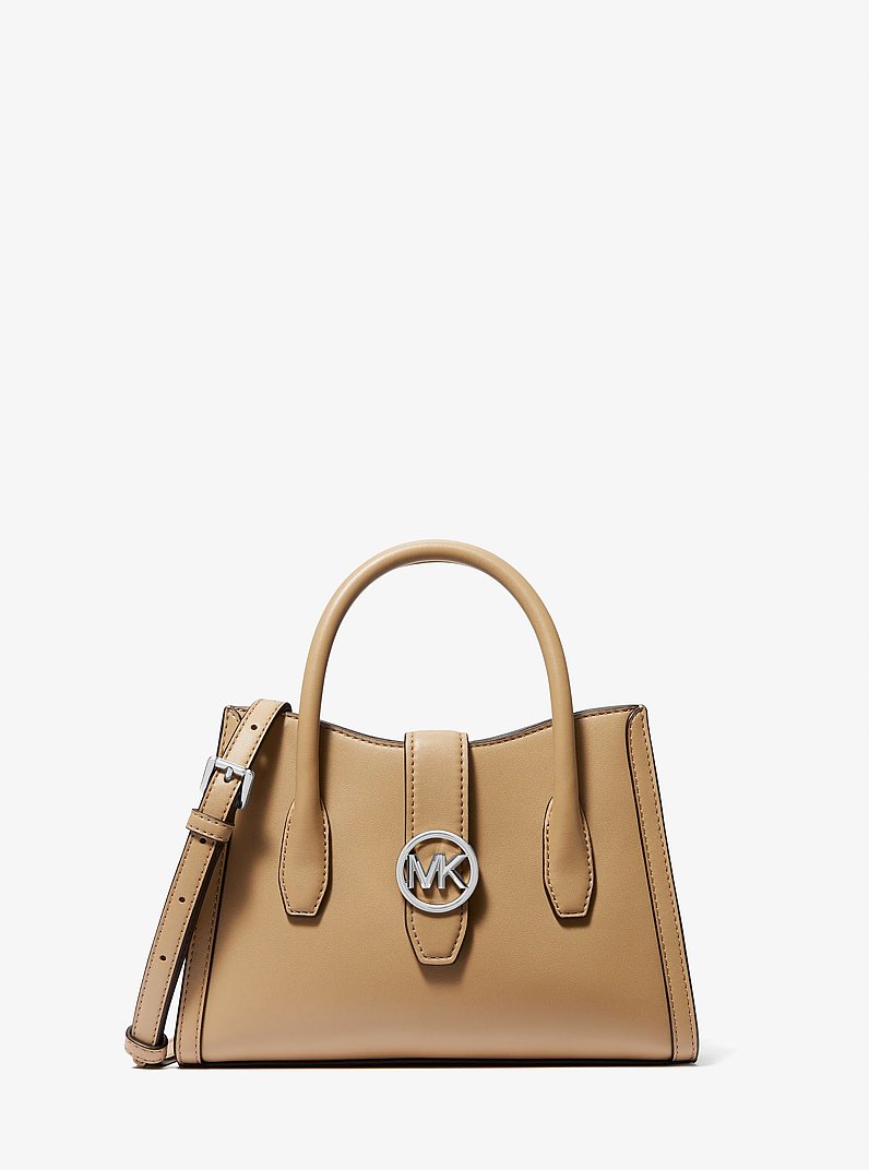 Bolso satchel Gabby peque&ntilde;o in CAMEL | Michael Kors
