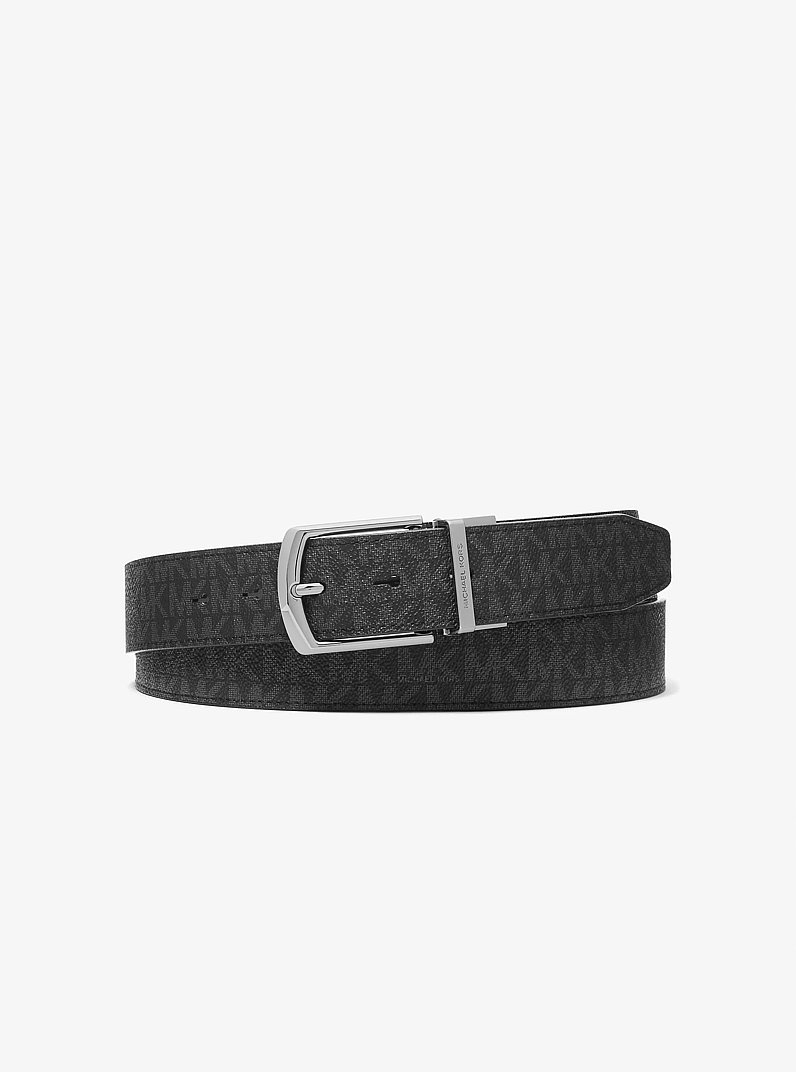 4-In-1 Logo Belt Box Set in BLACK | Michael Kors