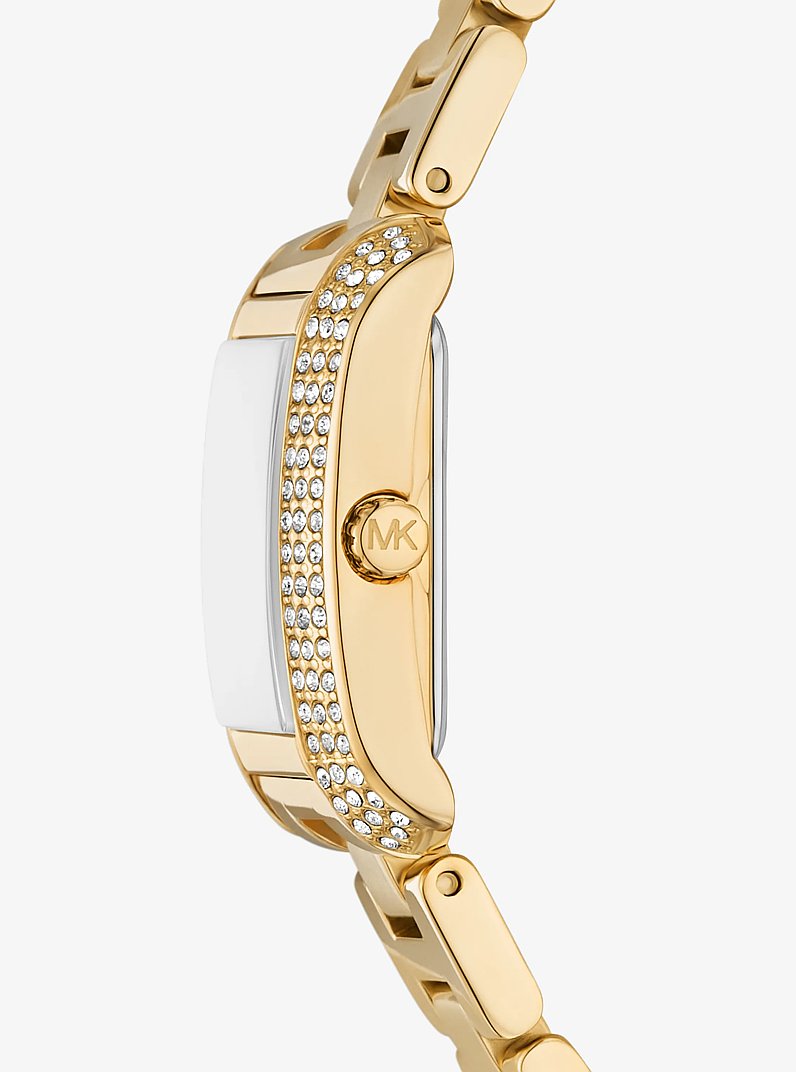 MICHAEL KORS ゴールド クロノグラフ レディース 腕時計 1387 Michael Kors Women's Brynn Chronograph Rose Gold-Tone Stainless
