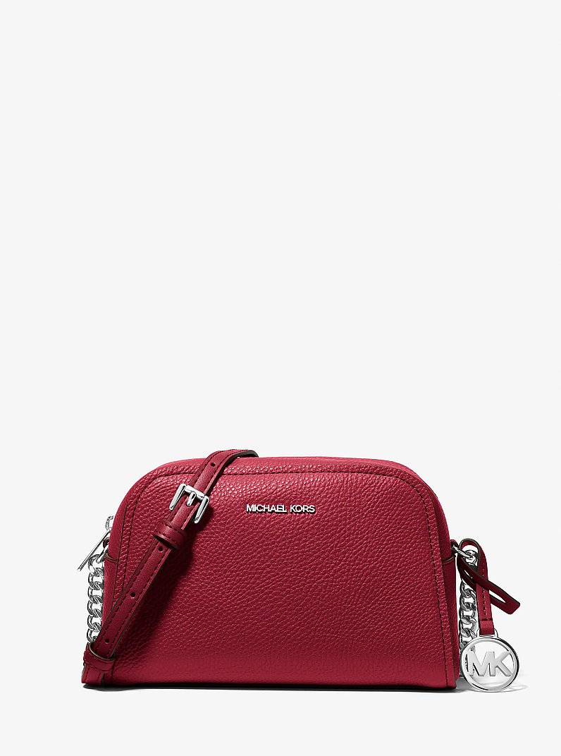Ashton Extra-Small Camera Crossbody Bag in BORDEAUX | Michael Kors