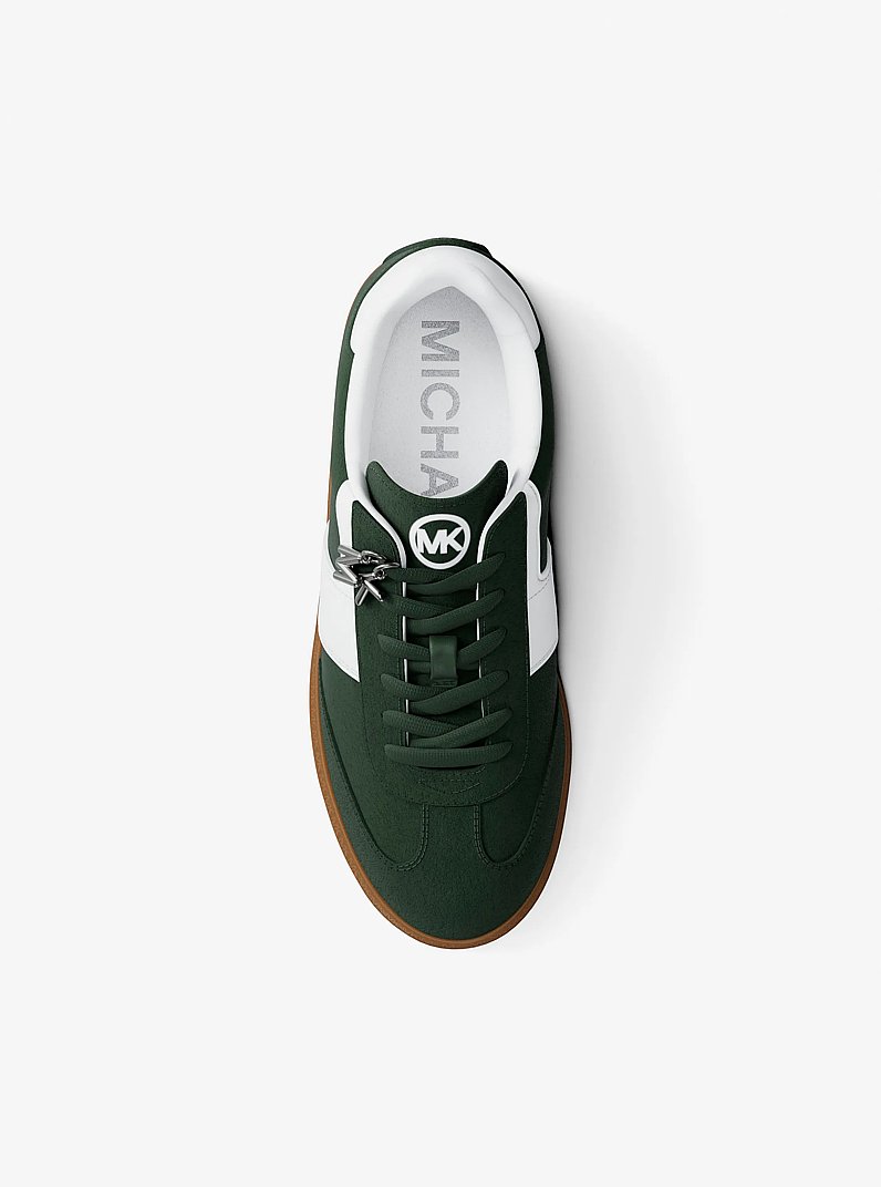 Jovie Suede Sneaker in MOSS | Michael Kors