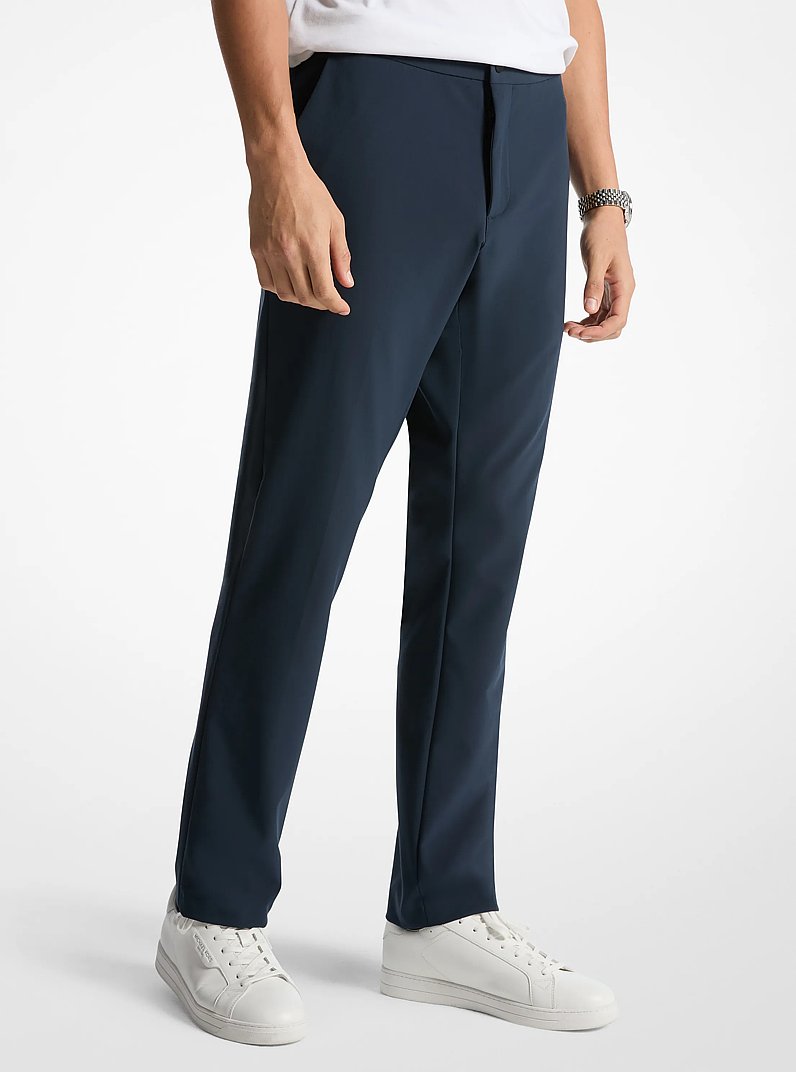 Woven Tech Pants in MIDNIGHT | Michael Kors
