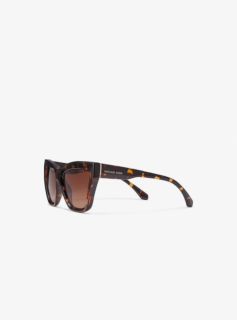 Dubai Sunglasses in DARK TORTOISE | Michael Kors