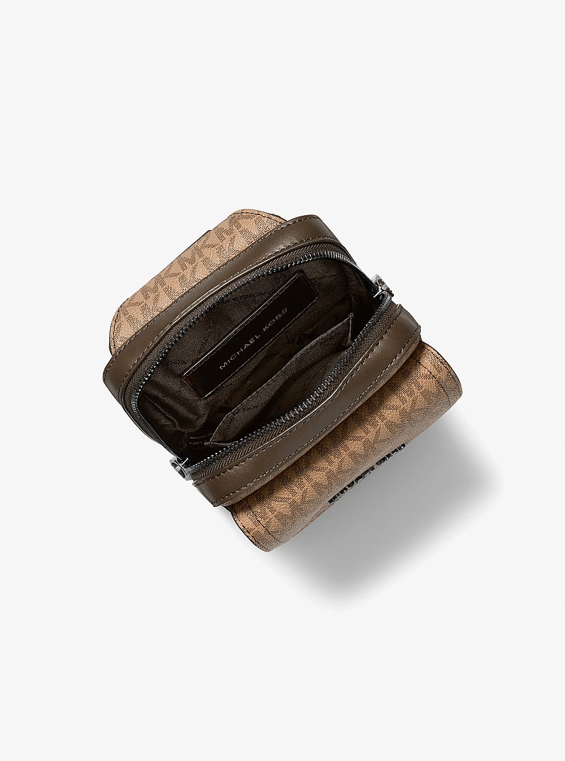 Hudson Signature Logo Sling Pack in HUSK | Michael Kors