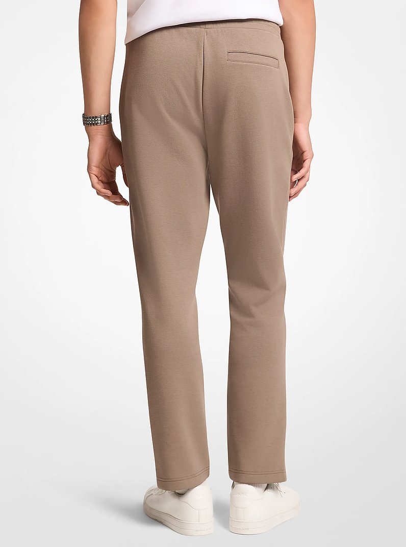 Pantalon de jogging en m&eacute;lange de coton &agrave; logo in CHAMPIGNON | Michael Kors