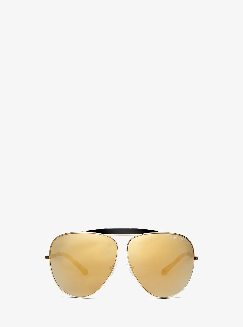 Lunettes de soleil Bleecker in OR/NOIR | Michael Kors