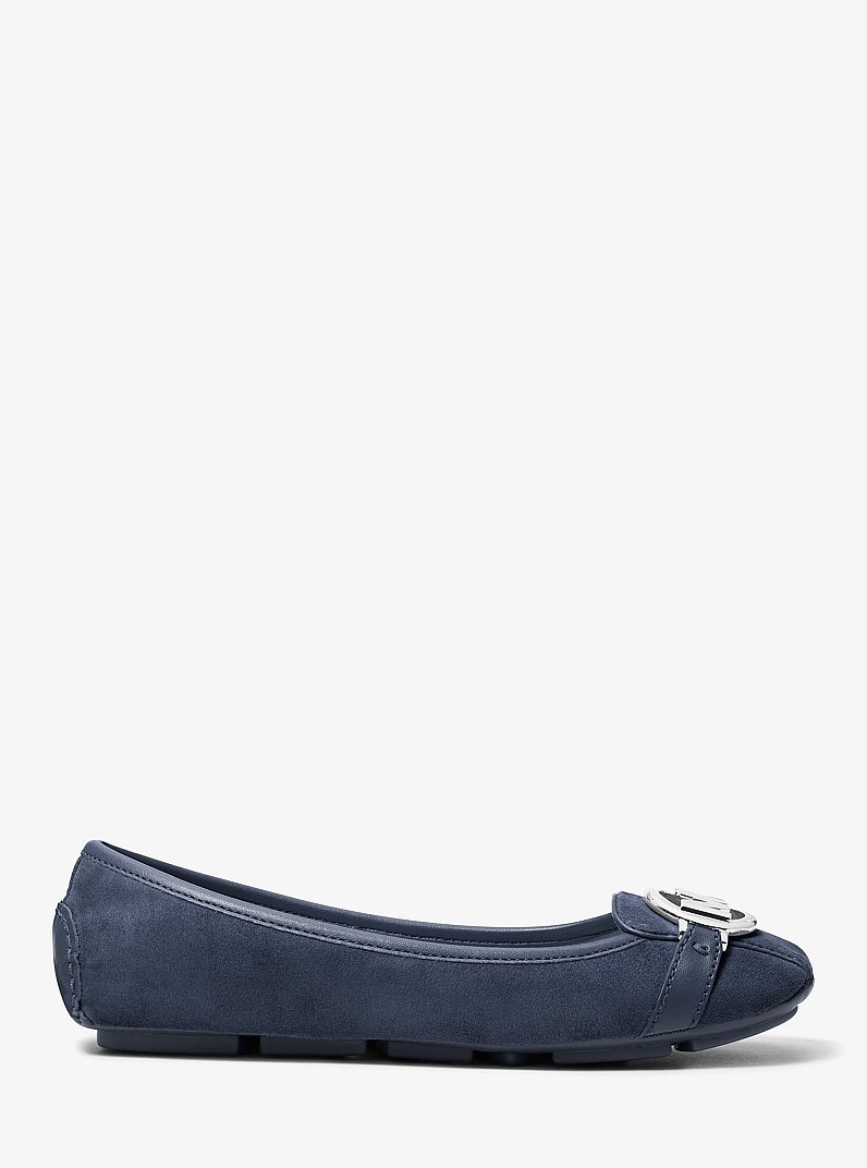 Fulton Suede Moccasin in NAVY | Michael Kors