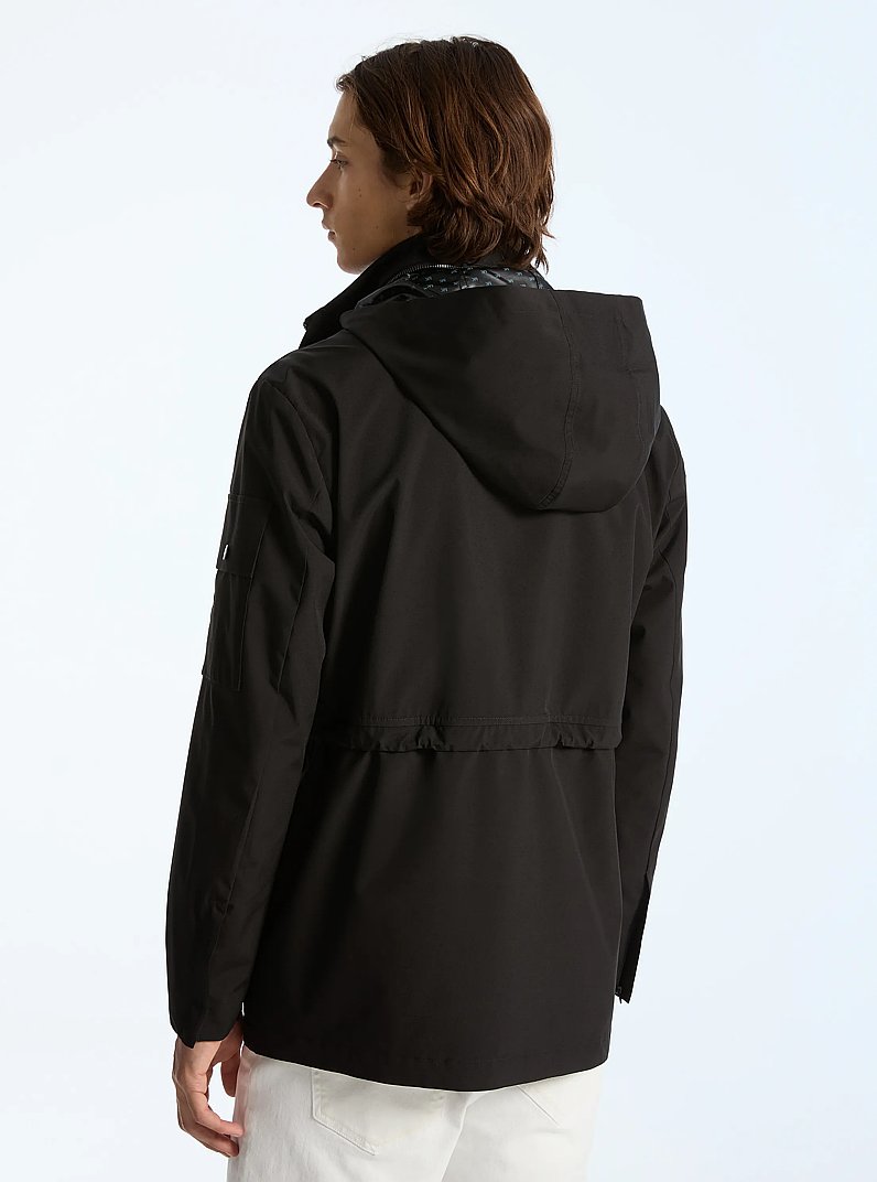 Woven Field Jacket in BLACK | Michael Kors