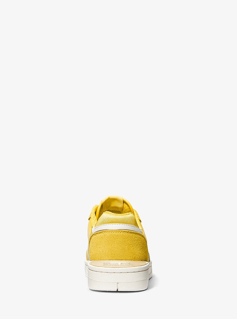 Rebel Leather Sneaker in BRIGHT DANDELION | Michael Kors