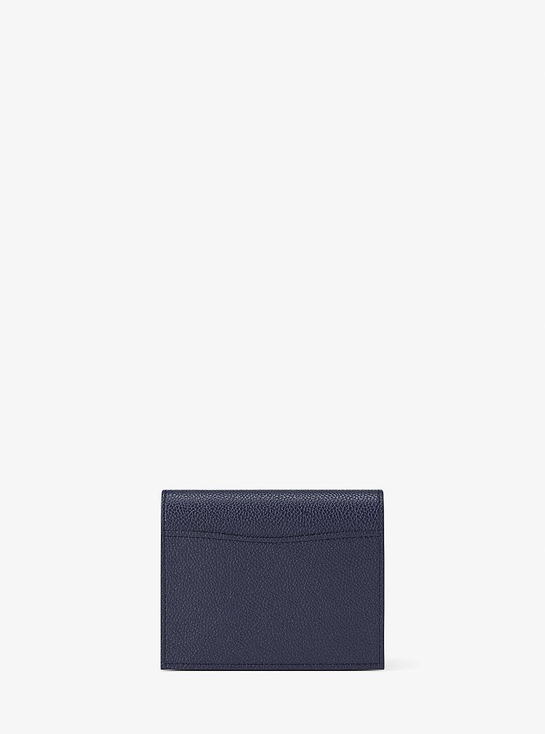 Brieftasche Hamilton Moderne Small aus Leder in BLAUGR&Uuml;NES KLEID | Michael Kors