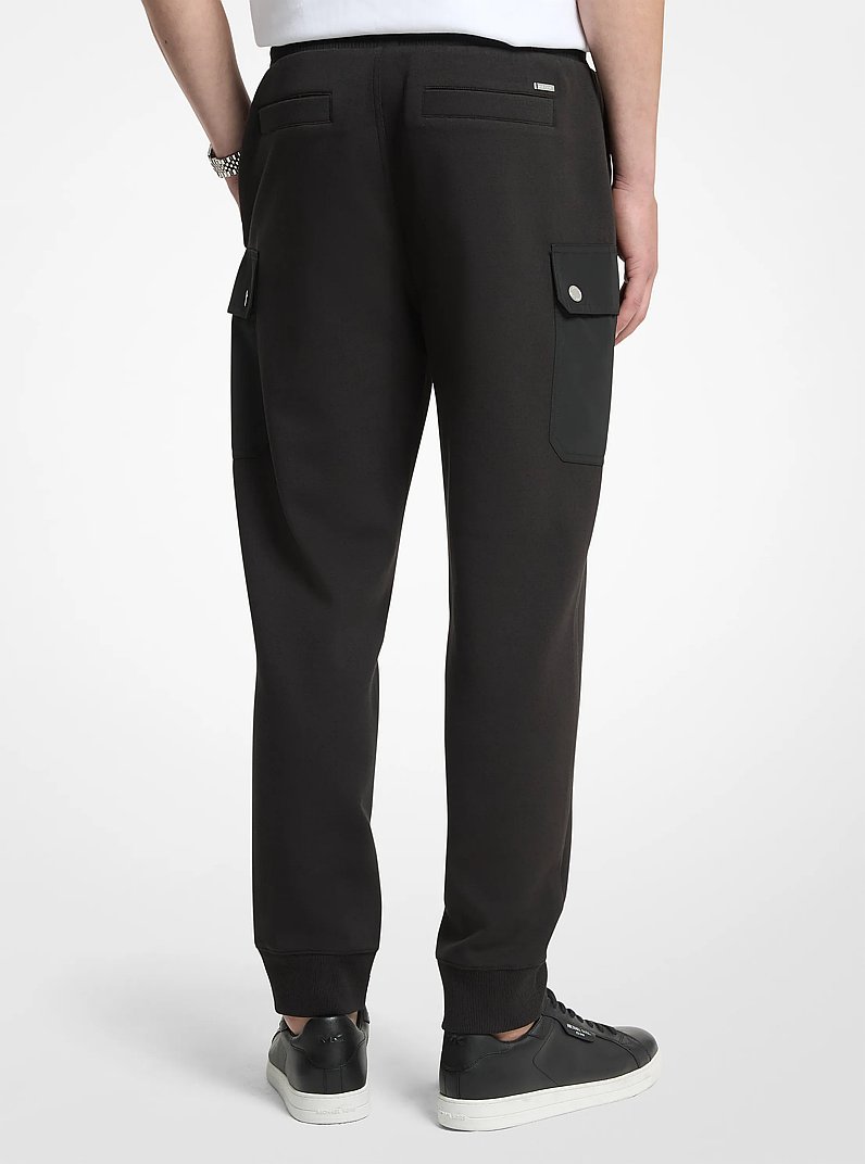 Joggers in misto cotone in NERO | Michael Kors