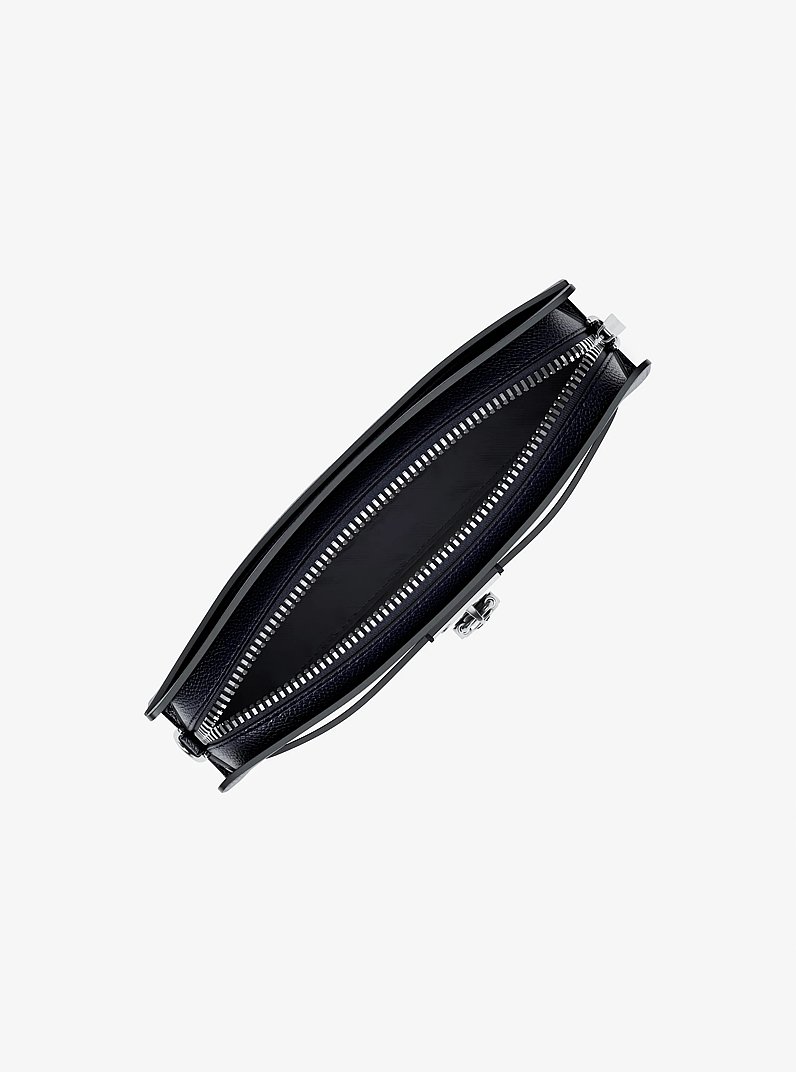 Wandelbare Umh&auml;ngetasche Hamilton Moderne Extra-Small aus Leder in BLAUGR&Uuml;NES KLEID | Michael Kors