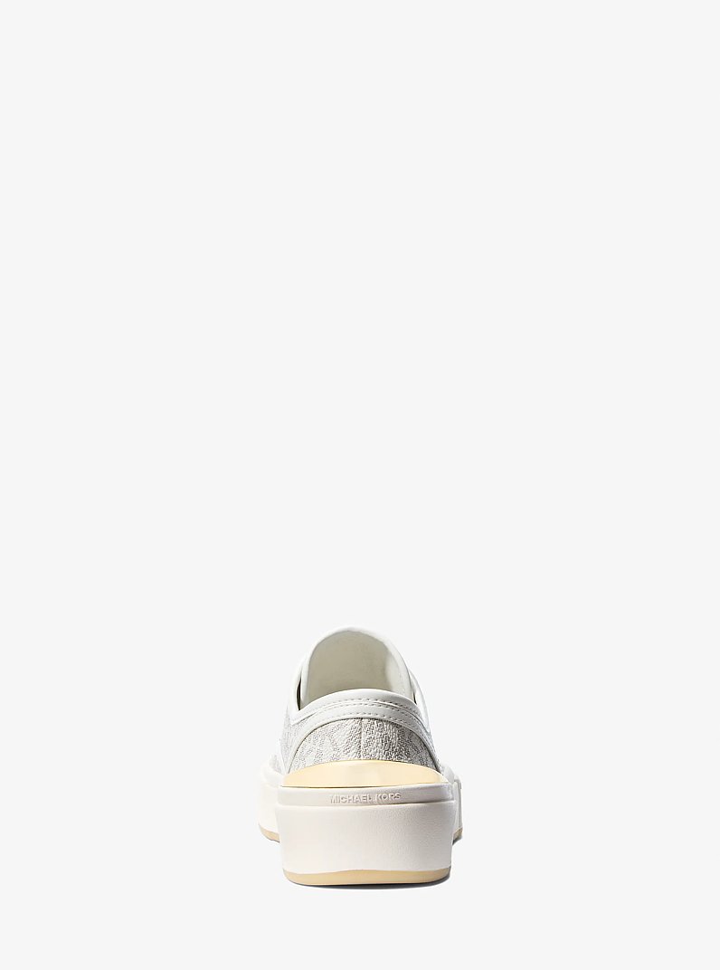 Jude Signature Logo Sneaker in VANILLA | Michael Kors