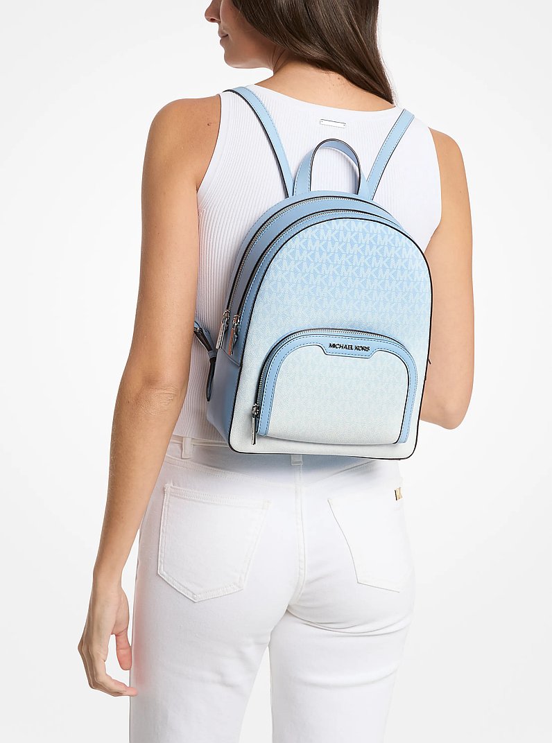 Jaycee Medium Ombr&eacute; Signature Logo Backpack