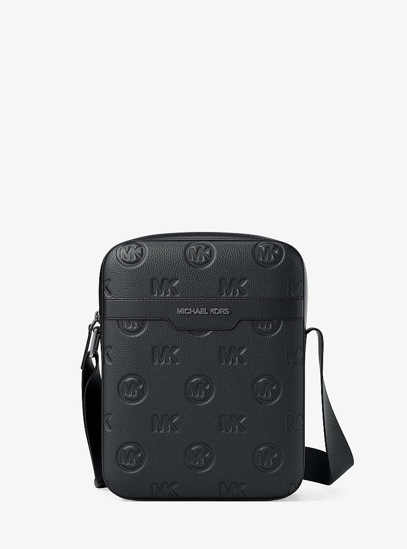 Sac d&rsquo;avion Cooper &agrave; logo grav&eacute; in NOIR | Michael Kors