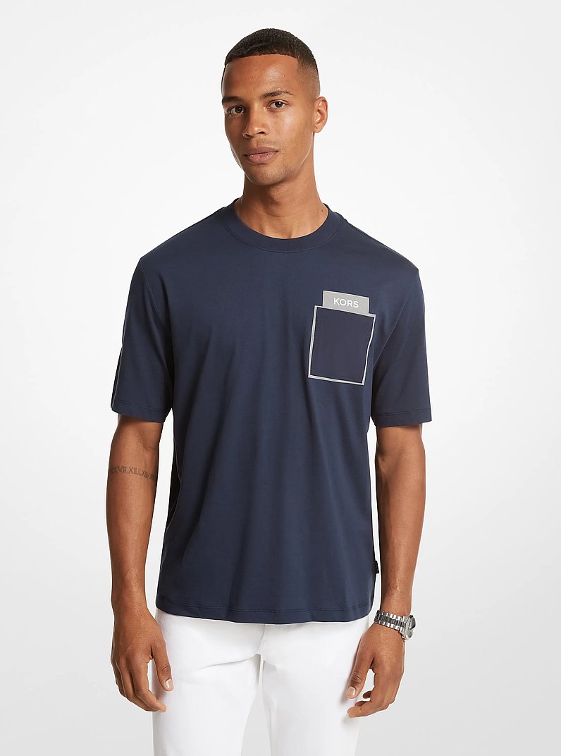 T-shirt en coton imprim&eacute;