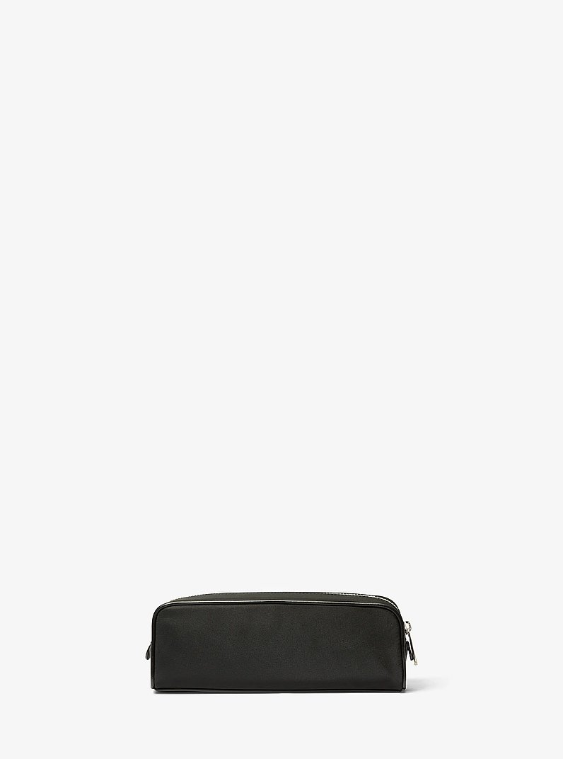 Medium Nylon Pencil Case in BLACK | Michael Kors
