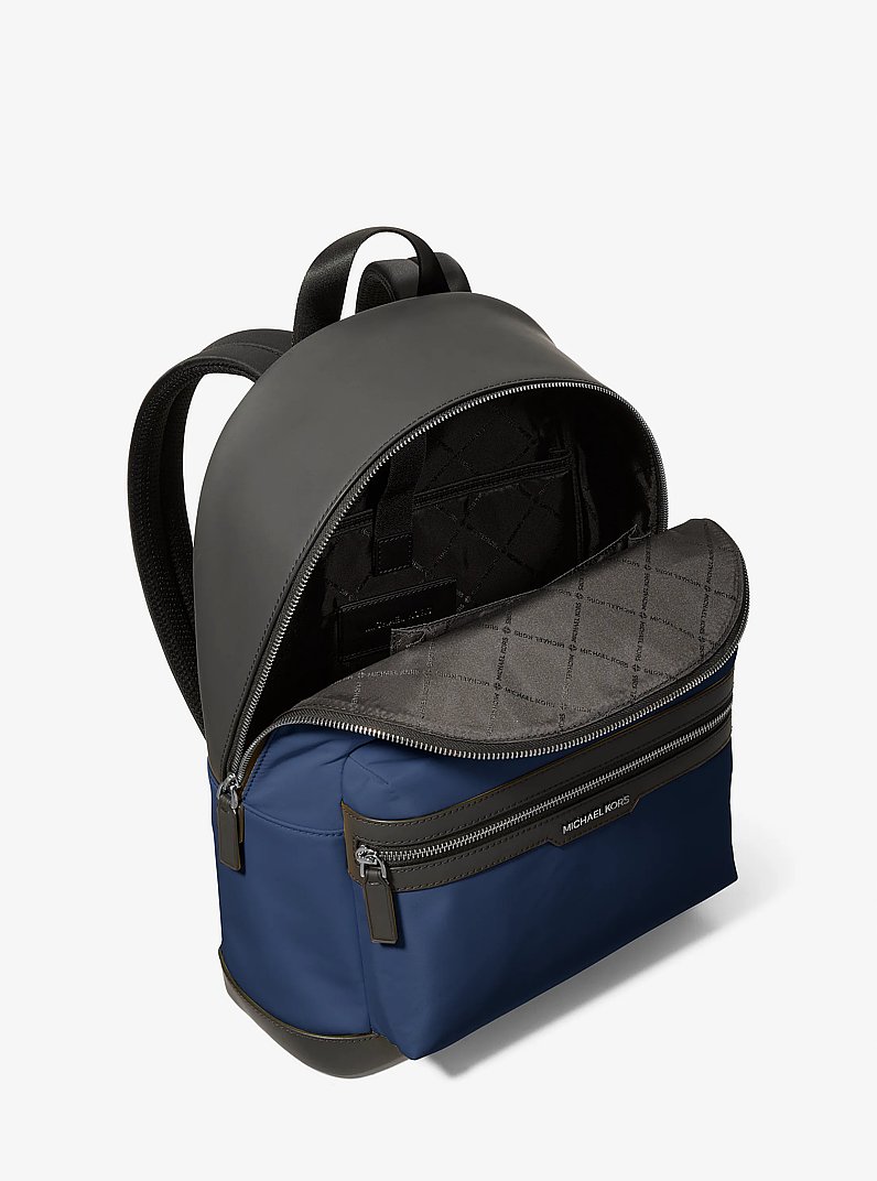 Lautner Nylon Dome Backpack in NAVY | Michael Kors