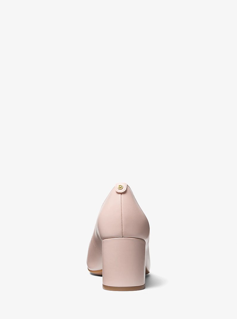 Perla Flex Leather Pump in SOFT PINK | Michael Kors