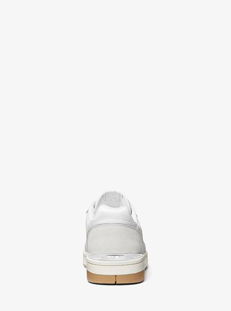 Rebel Leather Sneaker in OPWHT MULTI | Michael Kors