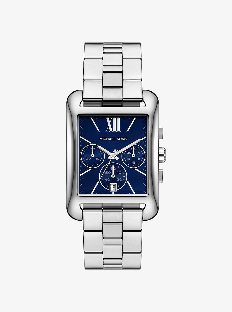 Monroe Silver-Tone Watch in SILVER | Michael Kors